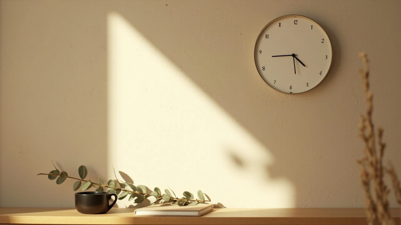 Zegar wskazujący godzinę 10:01, symbolika czasu w numerologii