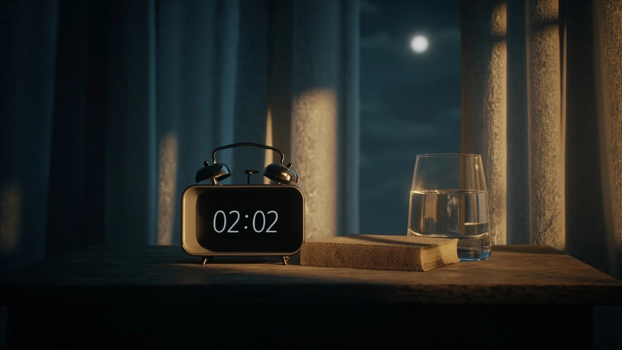 Zegar wskazujący godzinę 02:02 – znaczenie powtarzającej się cyfry